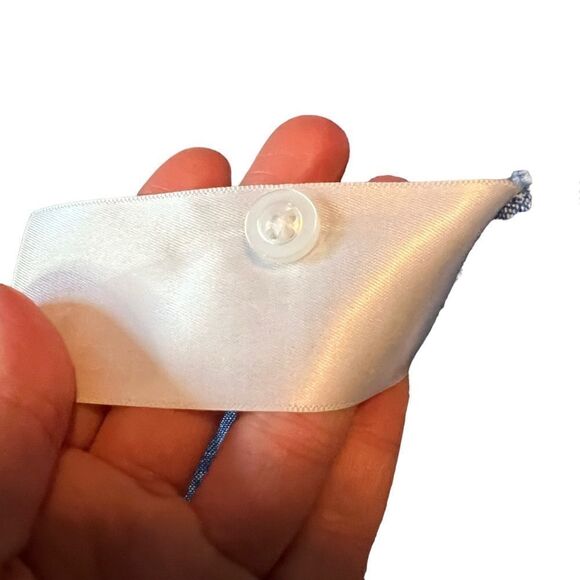 Jachs girlfriend linen blend striped tie top. - Picture 9 of 9